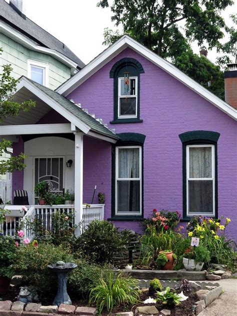 purple metal house exterior|dark purple house exterior.